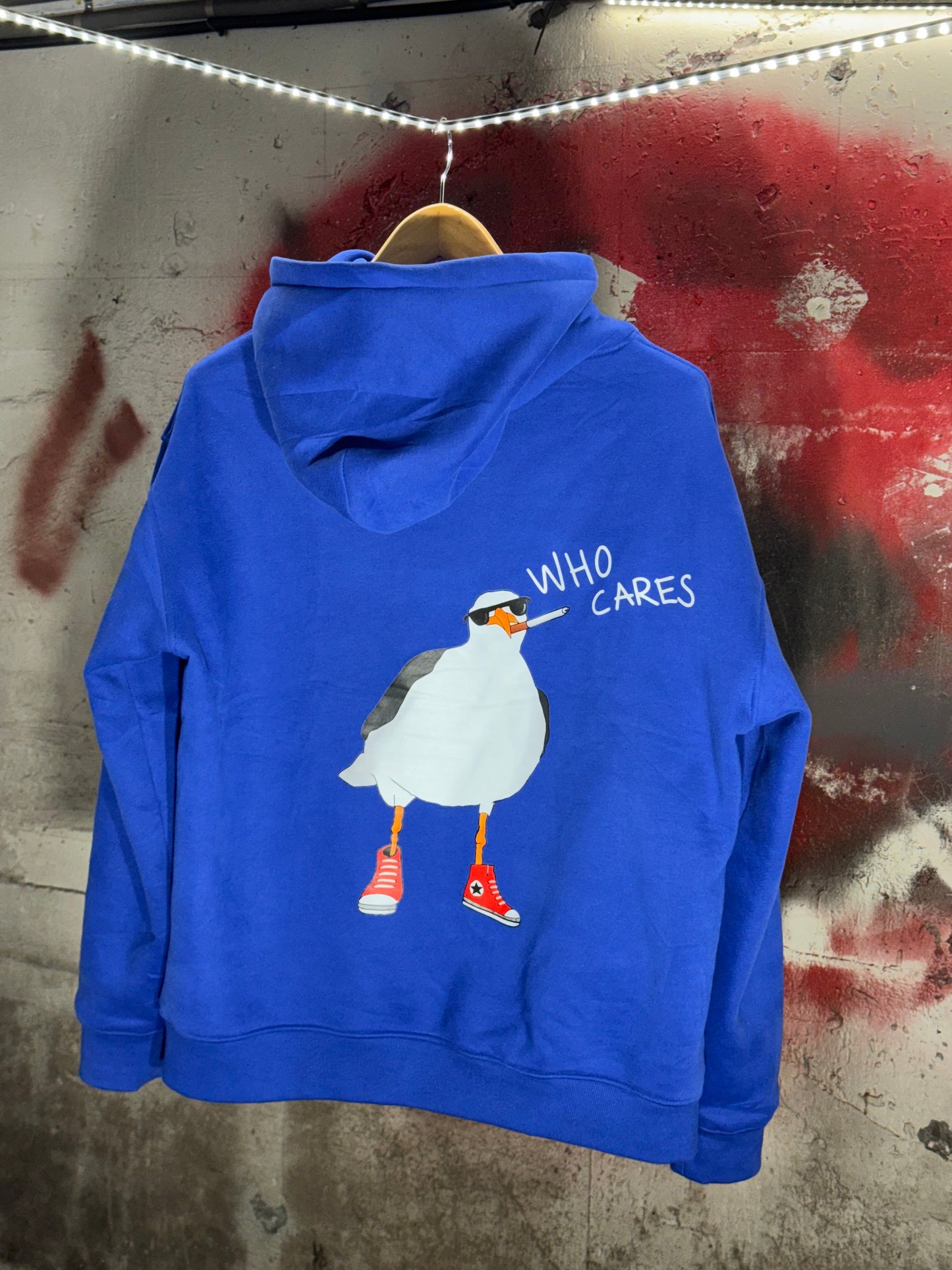 Whocares Seagull Hoodie