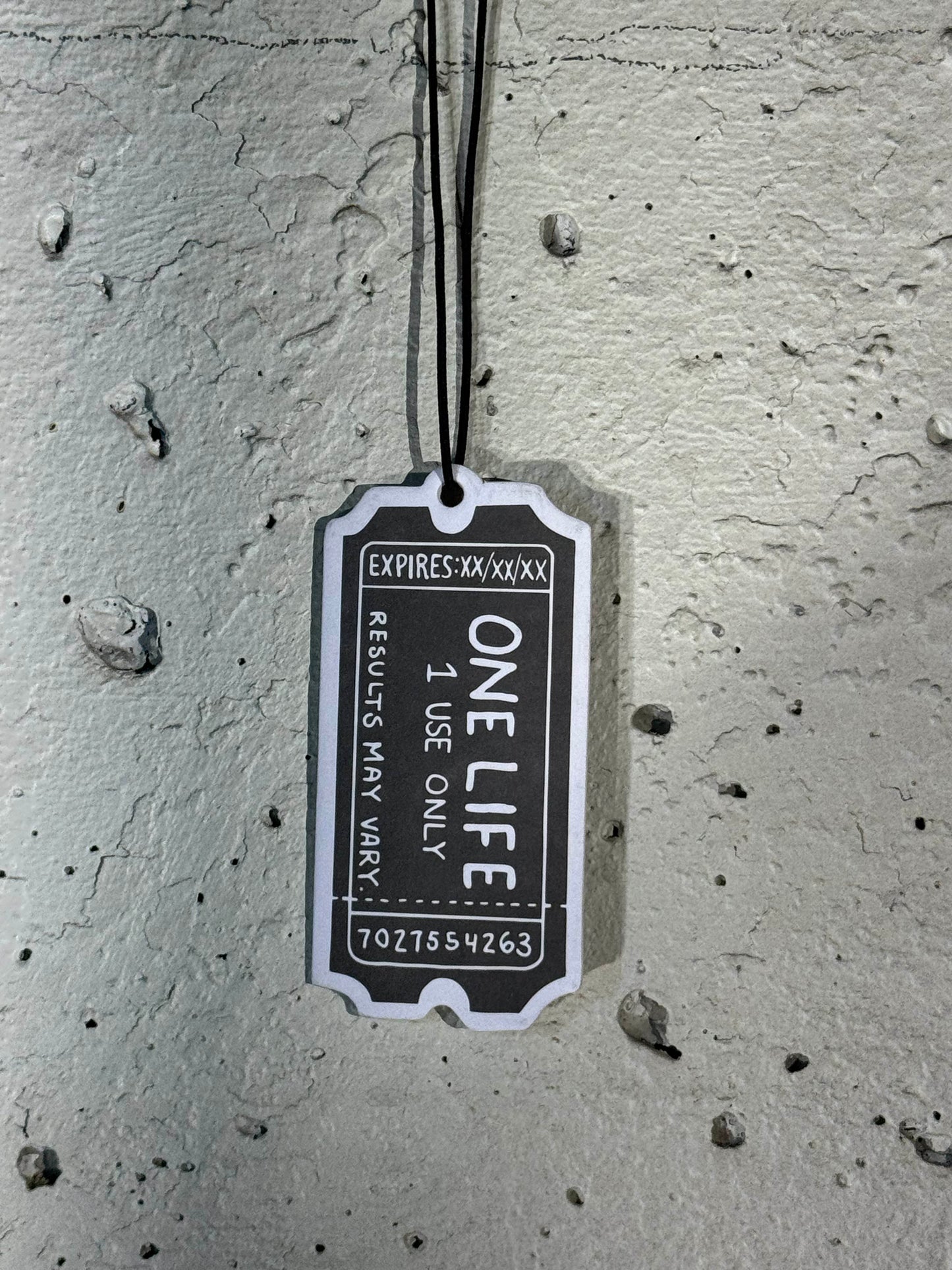 One Life Air Freshener (Black)