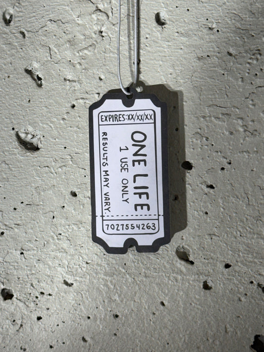 One Life Air Freshener (White)